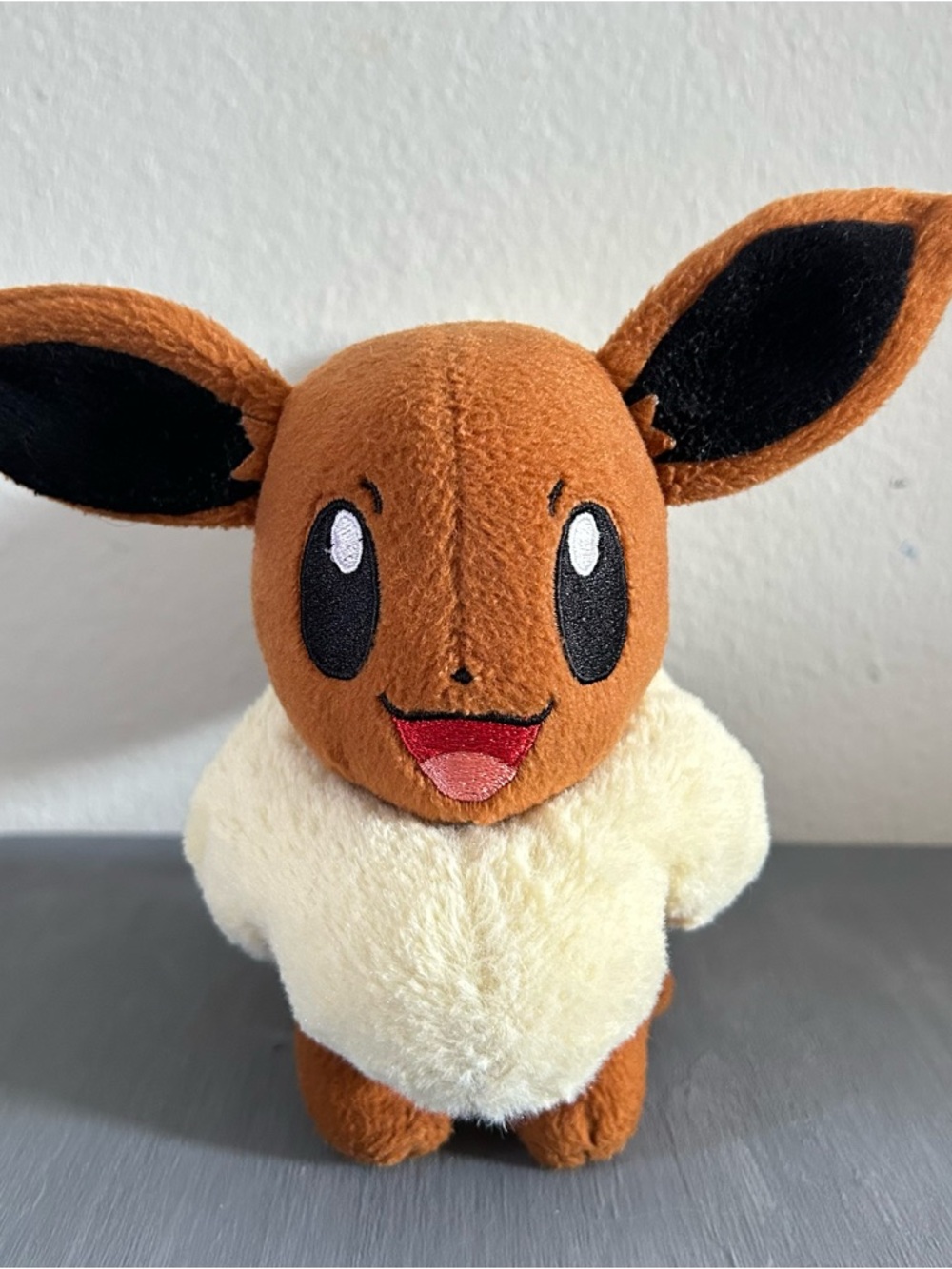 Tomy Pokemon Plush Toy Eevee Stuffed Animal 2016 Nintendo Creatures Anime Plush